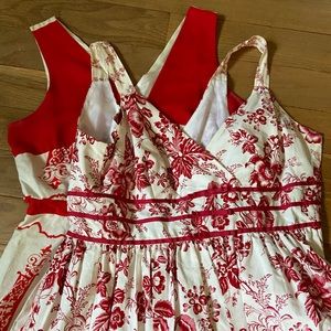 Red cotton summer dresses. Price is for BOTH. Med